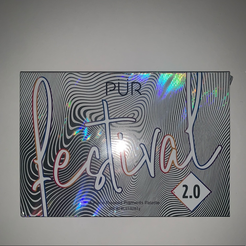 🍃 FESTIVAL 2.0, 12-Piece Pressed Pigments Palette